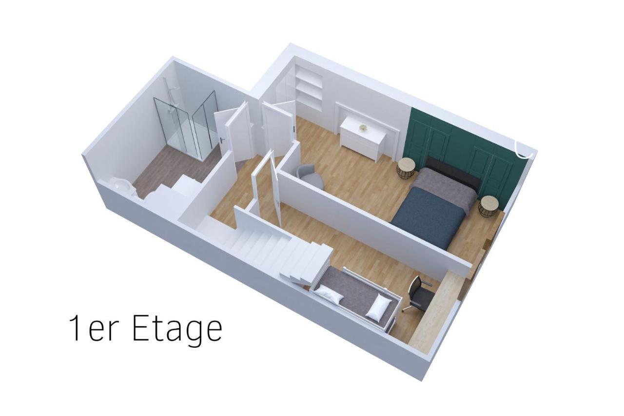 Le Double Pirou # 2 Appartements # Halte Auvergne Тиерс Екстериор снимка