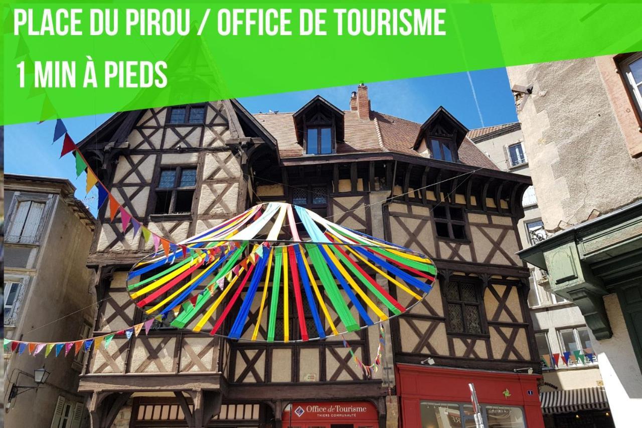 Le Double Pirou # 2 Appartements # Halte Auvergne Тиерс Екстериор снимка